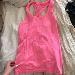 Lulu lemon swiftly tech tank hot pink